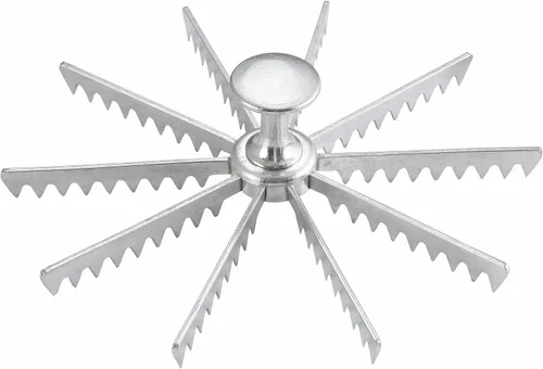 Vista 3 de Winco Winware - Marcador de aluminio para tartas y pasteles (6 cortes)