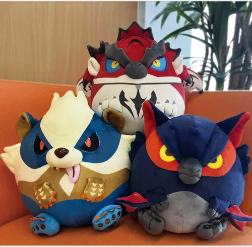 Vista 4 de Capcom Monster Hunter: Peluche esponjoso en forma de huevo de Rathalos