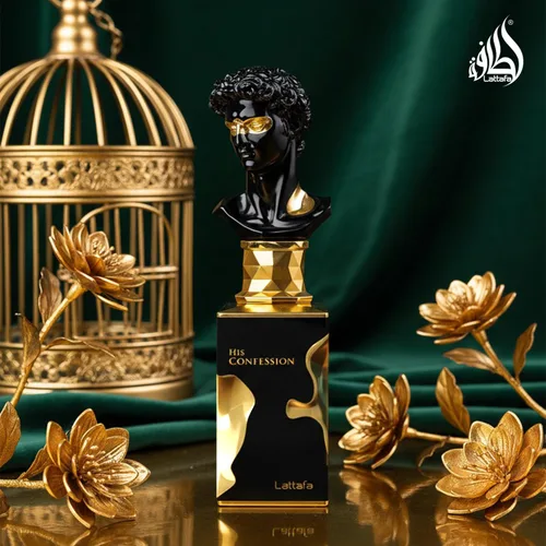 Vista 6 de Lattafa His Confession para Hombre Eau de Parfum Spray, 3.4 oz / 100 ml