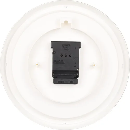 Vista 5 de OSTAR Reloj de pared atómico, reloj redondo de 11 pulgadas