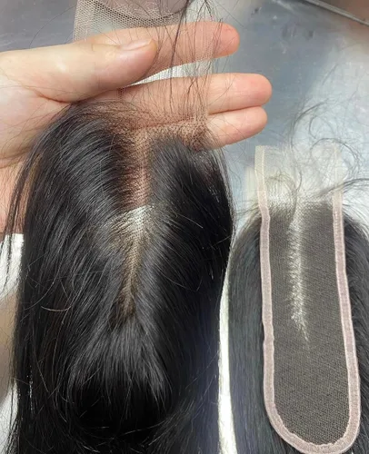 Vista 13 de 13x4 Frontal de encaje ondulado del cuerpo, frontal de encaje suizo transparente HD invisible prearrancado con cabello de nacimiento de grado 12A