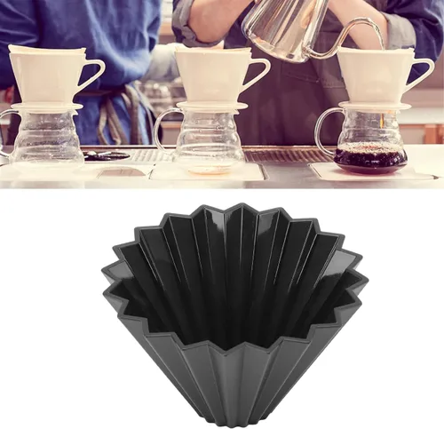 Vista 5 de TOPINCN Filtro de café Gotero Percolador Colador Cónico Origami Filtro de Café Filtro de Cono de Goteo Filtro de Café de Resina Filtro de Café Taza