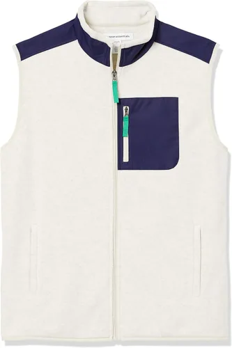 Vista 6 de Tienda Essentials Men's Full-Zip Polar Fleece Vest (Available in Big & Tall)