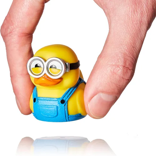Vista 5 de TUBBZ Boxed Edition Minions Bob - Figura coleccionable de pato de goma de vinilo – Producto oficial de Despicable Me 4 Minions – TV, películas