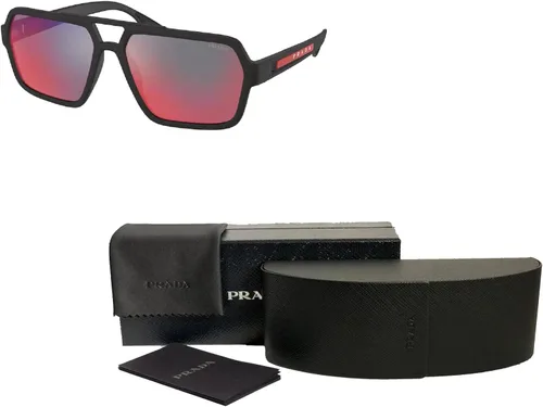 Vista 3 de Prada PS01XS Rectangle Sunglasses for Men BUNDLE With Designer iWear Complimentary Eyewear Kit