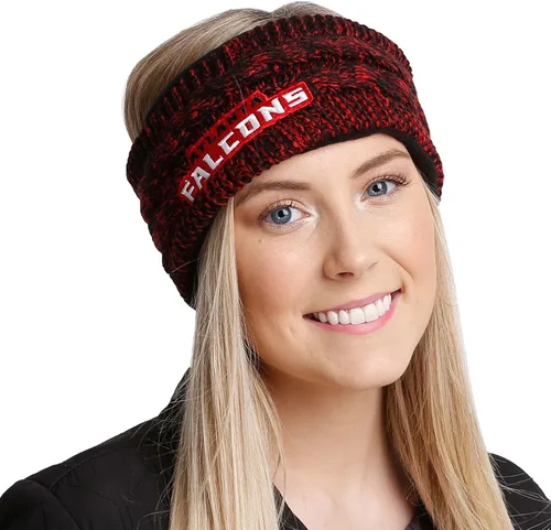 Vista 90 de FOCO Diadema de moda para mujer con logotipo de equipo de la NFL Gradiente impreso.