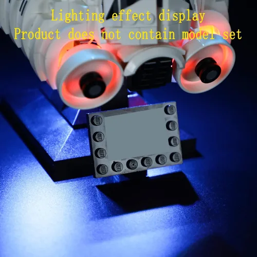 Vista 8 de GEAMENT Kit de luz LED compatible con casco Lego Stormtrooper - Juego de iluminación para modelo de construcción 75276