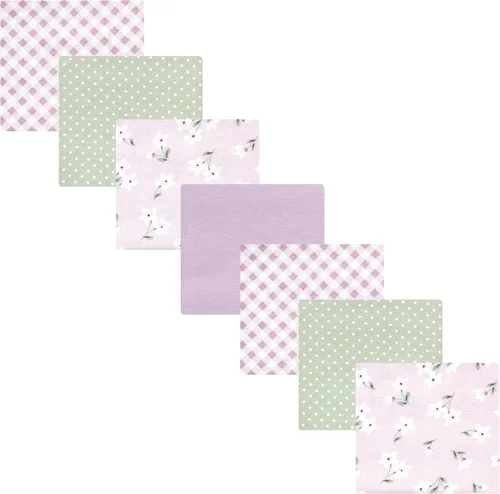 Vista 19 de Hudson Baby Unisex Baby Cotton Flannel Receiving Blankets Bundle, Neutral Woodland Pals, One Size (Pack of 2)