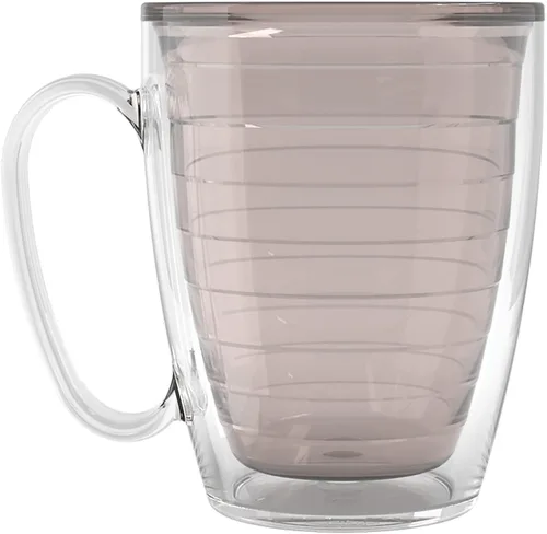 Vista 47 de Tervis Vaso aislado de mesa transparente y colorido fabricado en Estados Unidos con doble pared, taza de viaje que mantiene las bebidas frías