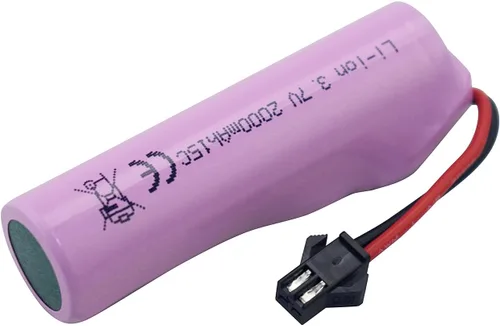 Vista 5 de 2PCS 3.7V 2000mAh SM-2P Plug Lithium Battery with USB Charging Cable suitable for DE68 DE44 DE45W DE45 DE58 DE49 DE57 DE70 Off-Road Vehicle Truck