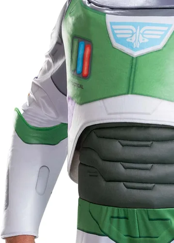 Vista 5 de Disguise Disfraz de lujo Lightyear Space Ranger para adultos Verde
