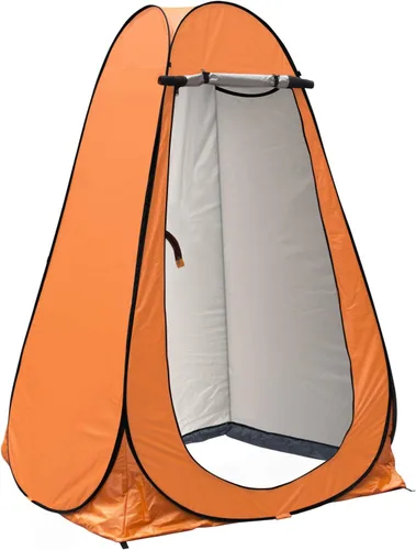Vista 7 de Anngrowy Pop Up Privacy Shower Tent - Portable Outdoor Camping Bathroom Toilet Changing Dressing Room - UPF40+ Waterproof