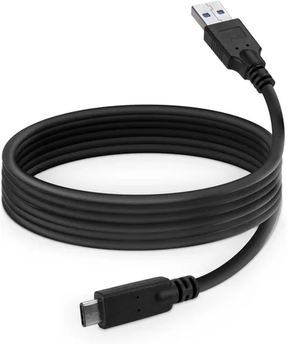 Vista 2 de BoxWave Cable compatible con GameSir X2 (versión Bluetooth) - DirectSync - USB 3.0 A a USB 3.1 tipo C, cable USB C de carga y sincronización - 6