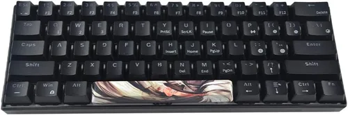 Vista 3 de RICKONS Keycap para Cherry Switch Teclado mecánico de juegos 625u Barra espaciadora con extractor de teclas Kakashi2