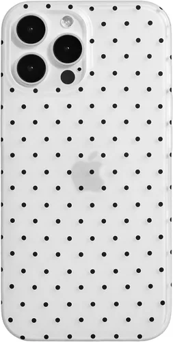 Vista 40 de inewateri Funda compatible con iPhone 11 con bonito diseño estético de lunares a la moda, fundas simples para TPU suave, funda de protección Negro