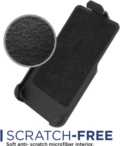 Vista 6 de Encased Funda para iPhone 6/6s con clip para cinturón, clip ultra delgado (Serie Slimshield) (iPhone 6/6s)