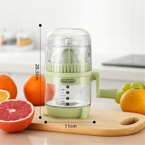 Vista 5 de Exprimidor manual de cítricos Extractor de jugos de mano con exprimidor de agarre cómodo para limón y naranjas, herramienta de cocina