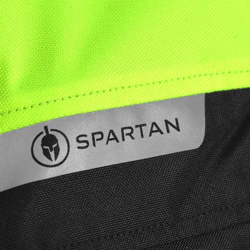 Vista 3 de Oxford - Spartan WP MS Men's Motorcycle Riding Jacket - Choose From Small - 3XL, Black or BlackFluorescent