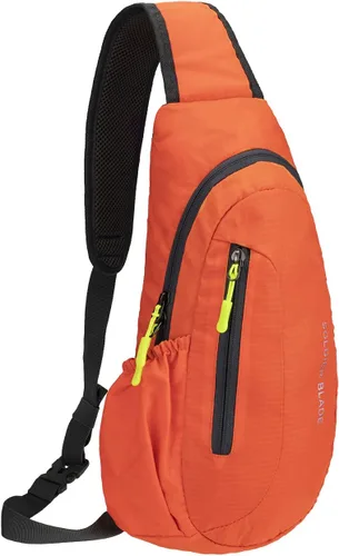 Vista 9 de Mochila cruzada para hombres y mujeres, mochila para el pecho, bolsa de hombro, gimnasio, ciclismo, viajes, deportes al aire libre