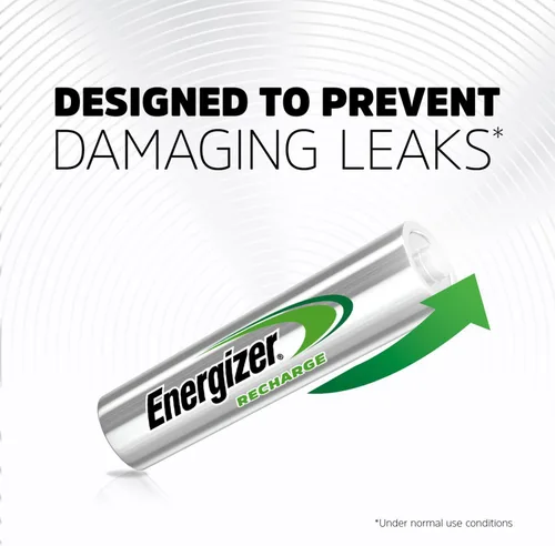 Vista 7 de Baterías AAA recargables universales Energizer Recharge (paquete de 8), baterías Triple A