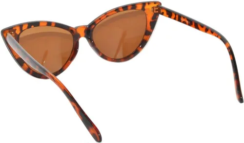 Vista 34 de OWL Gafas de sol Cateye para mujer, diseño retro clásico vintage con alas altas