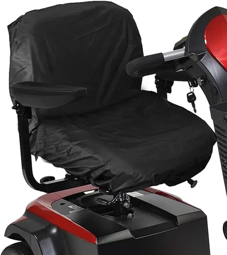 Vista 7 de Funda de asiento de scooter de movilidad, funda de asiento para silla de ruedas, cubierta de scooter de movilidad, funda de asiento impermeable