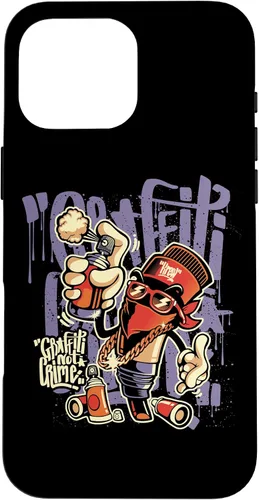 Vista 19 de Rociador de graffiti Hip Hop Street Estilo urbano Spray Can Gift Case para iPhone 17