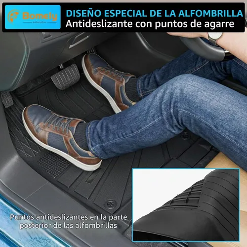 Vista 5 de Bomely - Juego de alfombrillas para Toyota Highlander 7 asientos 2014-2019 Compatible con Highlander 2014-2019