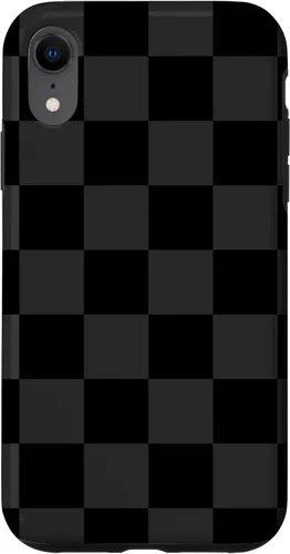 Vista 9 de Funda clásica para iPhone 12 Mini a cuadros grandes diseño de cuadros para mujer y hombre