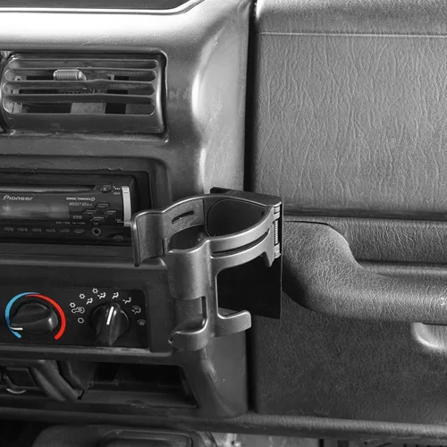 Vista 2 de Hooke Road - Soporte multifunción para tazas y teléfono para Jeep Wrangler TJ 1997-2006