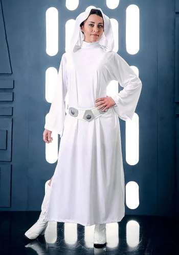 Vista 8 de Rubie's Star Wars Classic Deluxe Princess Leia Disfraz para mujer
