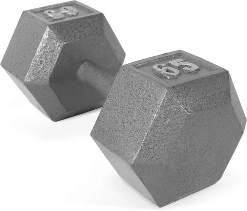 Vista 33 de CAP Barbell Mancuerna hexagonal de hierro fundido Múltiples opciones