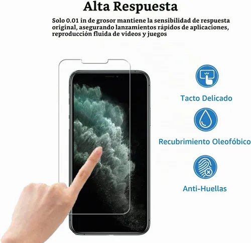 Vista 5 de Marco de fácil alineación diseñado para iPhone 11 Pro Max Protector de pantalla de vidrio templado 2-Pack Película protectora de lente de cámara