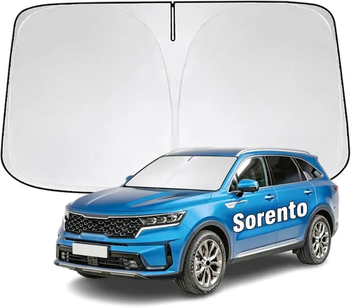 Vista 21 de Parasol para parabrisas Acura MDX 2001-2013, protector de parabrisas 300T, bloquea los rayos UV, ajuste personalizado, MDX para parabrisas
