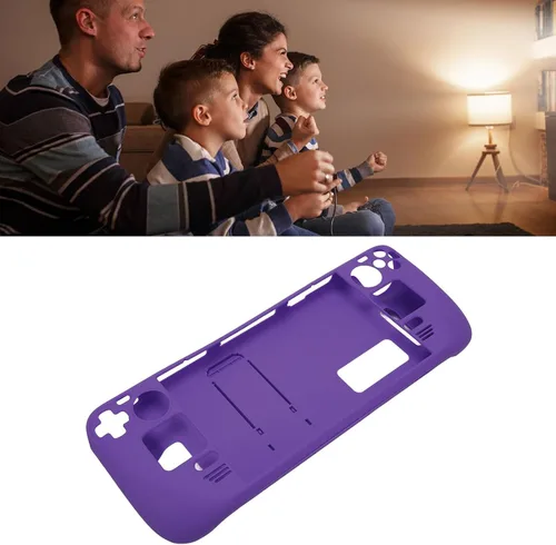 Vista 9 de Funda protectora con función atril para cubierta de vapor, protector con base de soporte, funda protectora completa a prueba de huellas dactilares
