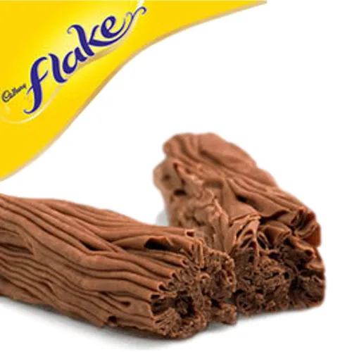 Vista 2 de Cadbury Flake Bar Total 4 barras de chocolate británico Candy - Cadbury Flake