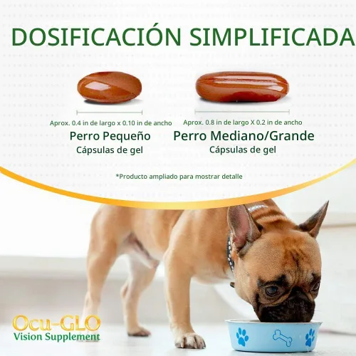 Vista 3 de Ocu-GLO Suplemento visual para perros medianos a grandes (45ct)