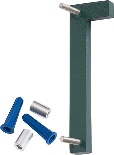 Vista 3 de Montague Metal Products MHN-04-F-HG1-1 Números de casa de dirección flotantes modernos de aluminio cepillado sólido, 4 pulgadas, verde cazador