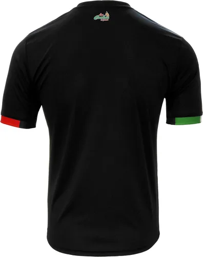 Vista 3 de Jersey México Los Cochos de Guerrero 100% Poliéster NegroGris_Hecho en México