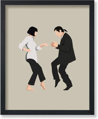 Vista 16 de Poster Master Póster de baile de pareja, impresión icónica de baile, arte moderno, arte moderno, arte pop, arte de película, regalo para hombres