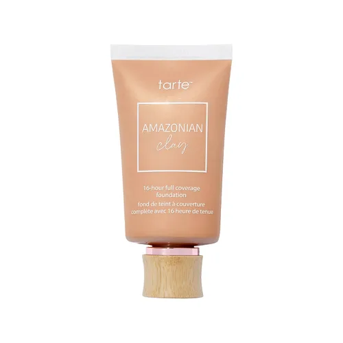 Vista 45 de Base de cobertura total Amazonian Clay con 12 horas de duración y SPF 15, marca Tarte, sin caja