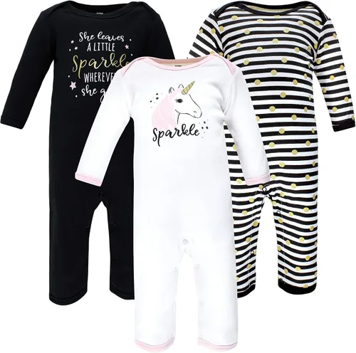 Vista 18 de Hudson Baby - Overol unisex de algodón para bebé Manzana