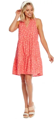 Vista 4 de Mud Pie Baby Girls Women's Sleeveless Tiered Dress
