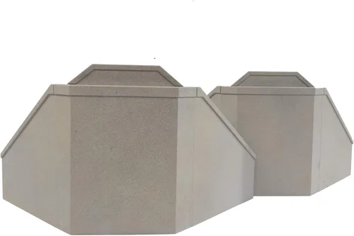 Vista 2 de Walthers Cornerstone Puente de ferrocarril de doble vía Pilar concreto pkg(2) 933-4553 HO Escala Modelo Ferrocarril - Kit de estructura