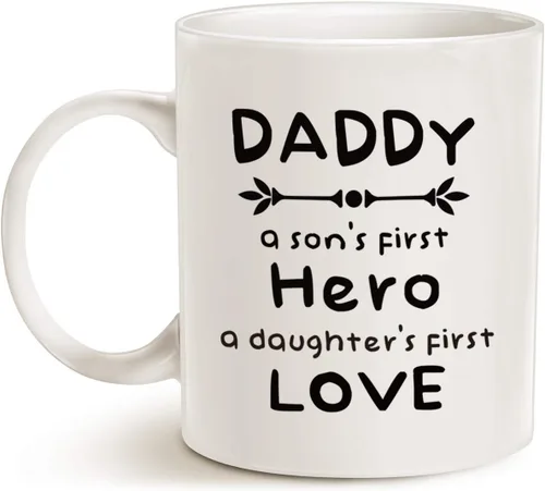 Vista 2 de Taza de regalo Mauag, par el Día de la Madre y el Día del Padre