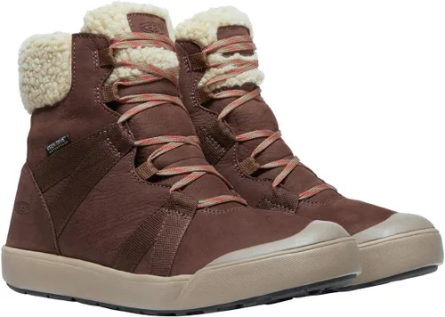 Vista 2 de KEEN Botas Elle de invierno con aislamiento impermeable a media pantorrilla para mujer