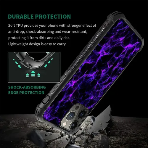 Vista 362 de Funda compatible con iPhone 15, diseño de elefantes africanos, diseño increíble a prueba de golpes, antiarañazos, carcasa trasera de policarbonato