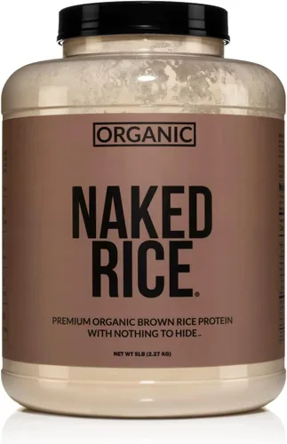 Vista 7 de Naked Rice 1 libra - Proteína orgánica de arroz integral, proteína vegana en polvo, sin OMG, sin gluten y sin soja. Proteína a base de plantas, sin