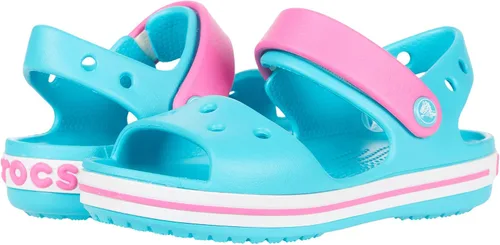 Vista 15 de Crocs Sandalias Crocband para niños Rosa Bailarina