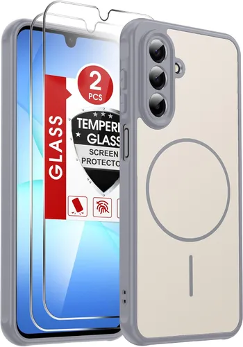 Vista 71 de LeYi Funda para teléfono Samsung-S23: protector de pantalla e imán MagSafe Púrpura